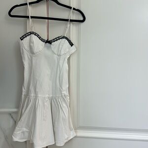 Zara white dress
